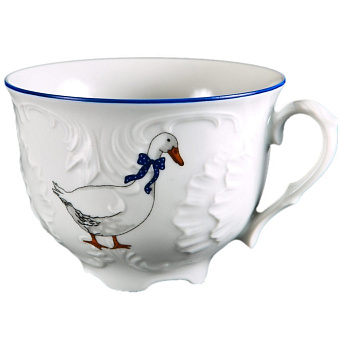 Чашка для завтрака 330мл Рококо "Гуси" Чашка для завтрака 330мл Рококо "Гуси"