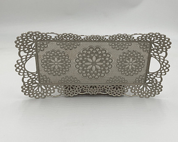 Поднос с ручками малый 19*38см