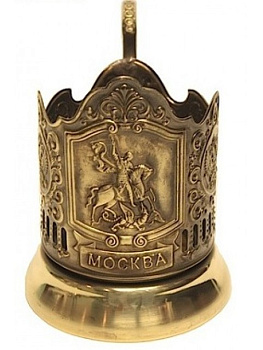 Подстак латунный "Георгий Победоносец"