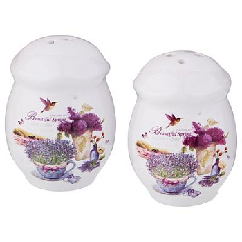 Набор для специй "Лавандовая весна" 2пр. 7*5*5см