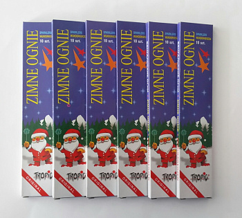 Бенгальский огонь 10шт. 17см