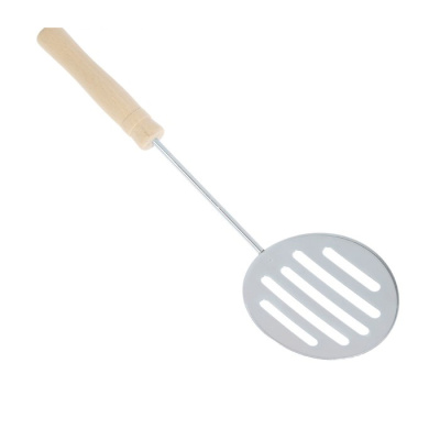 Ложка-шумовка с деревянной ручкой "Мантышница" 30.5см