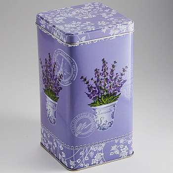 Жест. банка "Лаванда" 87*87h165 1.2л