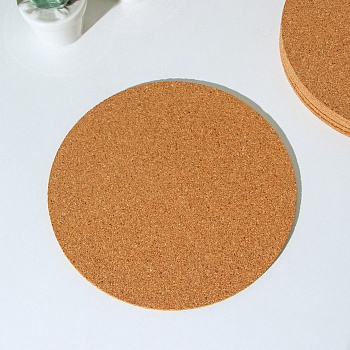 Подставка под горячее d19см пробка