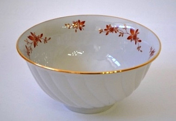 Салатник 1.4л "Золотоцвет"  ф.голубая роза