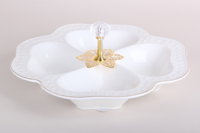 Менажница 23см "Снежная королева"  LTBH-P1723-A