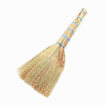 Веник узбекский из сорго 2х-прошивной малый 55-60см