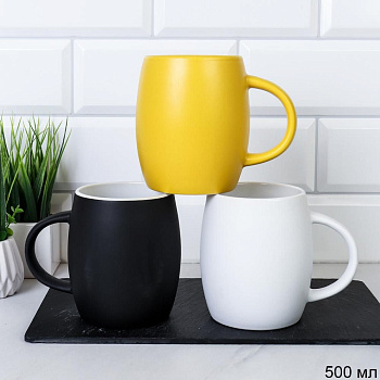 Кружка 500мл Классика Бочонок микс