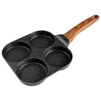 Сковорода 18.5см для оладий Nordic Stone антипригарное покрытие