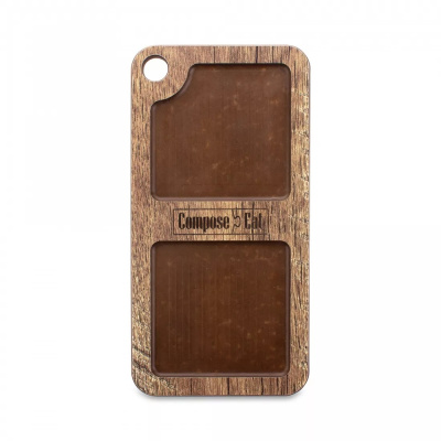 Подставка кухонная универсальная 20х10см дуб мореный