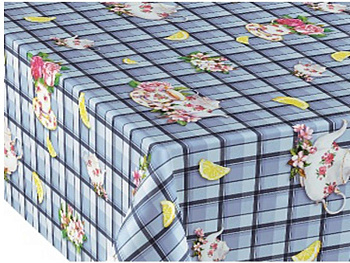 Клеенка столовая с ПВХ покрытием на основе из нетканных материалов MIRELLA 140см