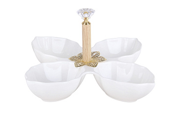 Менажница 4-x секционная 20см