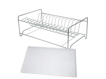 Тарелосушка малая оцинк. с поддоном