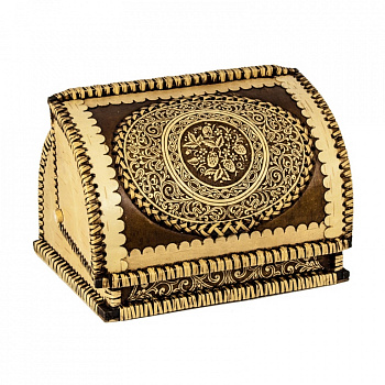 Хлебница на 1 булку "Земляника в овале"  26*21*15см