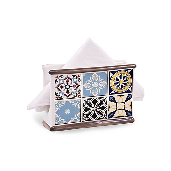 Салфетница "Holiday in Porto" 12х9х4.5см