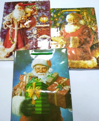 Сумка гологр. 18см*23см*10см  НОВЫЙ ГОД