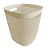Корзина для бумаг ПИРУЛА латте 10л  230x230x270мм