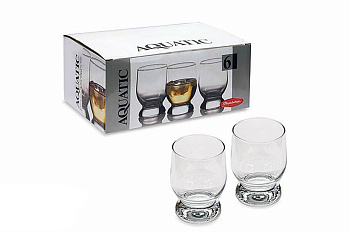 Набор стаканов 6шт. АКВАТИК низкие 310мл
