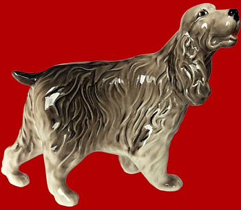 Фигурка декорат. "Русский спаниель" 11х5 х13см