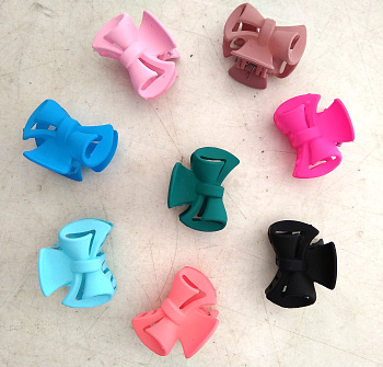 Крабик для волос цветной