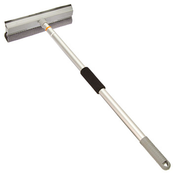 Окномойка с телескопической ручкой 111см с резин.держателем KFC010