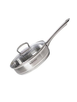 Сковорода 1.7л   22см Orion индукция стеклянная крышка Сковорода 1.7л   22см Orion индукция стеклянная крышка