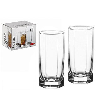 Набор стаканов 6шт. КОСИМ высокие 264мл Набор стаканов 6шт. КОСИМ высокие 264мл