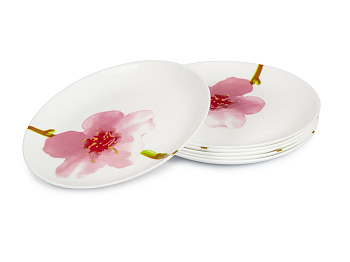 Тарелка десертная УОТЕР КОЛОР 21см