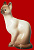 Фигурка декорат. "Сиамский кот" 7x3x5см