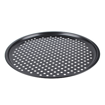 Форма для пиццы перфорированная 38.5см  антиприг. Форма для пиццы перфорированная 38.5см  антиприг.