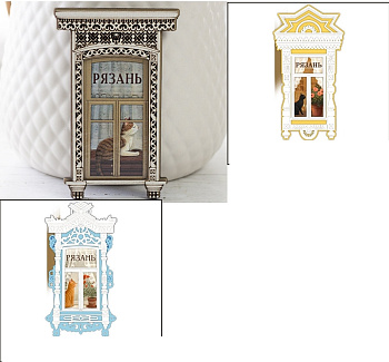 Магнит Рязань наличник /168/169