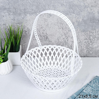 Корзина с ручкой 21x8.5см