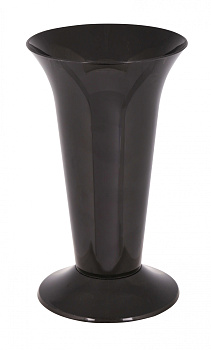 Ваза д/цветов под срезку d129 h217мм черный