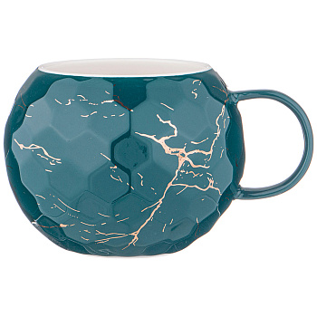 Кружка Breaktime 400мл темно-зеленая под.уп.