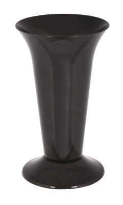 Ваза д/цветов под срезку d129 h217мм черный