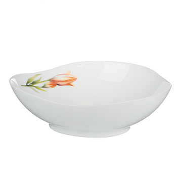 Салатник Лилия 1000мл 19х7см треугольная форма