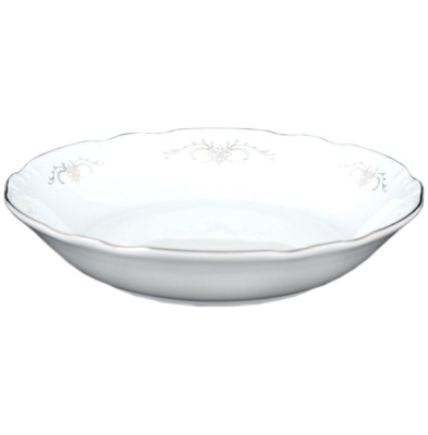 Салатник 19см "Сер. орнамент, плат."