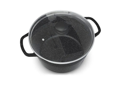 Кастрюля «NEVA Granite» со стекл. крышкой 3л  (6)