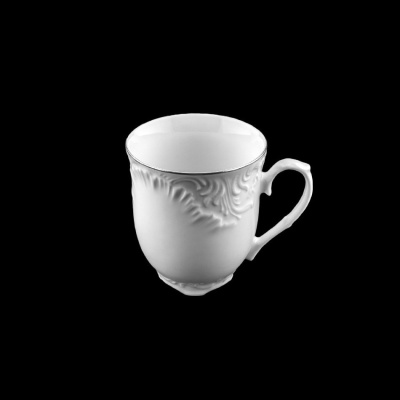 Кружка 300мл "Рококо Узор+Платина"