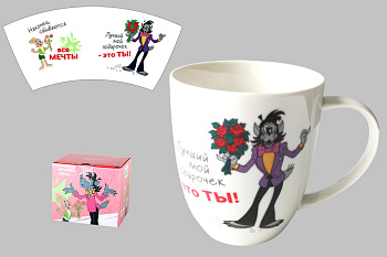 Кружка 420мл под.уп. "Ну, Погоди!"