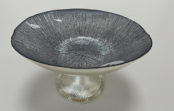 Блюдо овальное "Сияние ночи" 21см