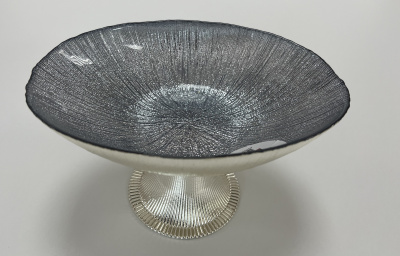 Блюдо овальное "Сияние ночи" 21см