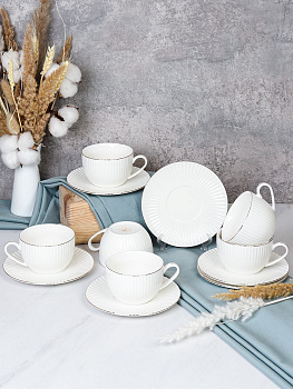 Пара чайная  250мл Вертикаль