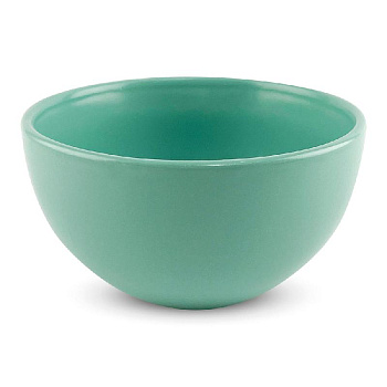 Салатник d14см 620мл голубой матовый