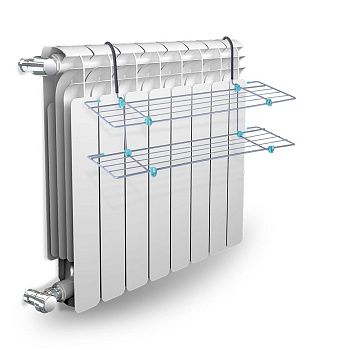 Сушилка для белья на батарею 65х23см
