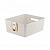 Коробка для хранения MY STYLE M 13л 350х295х135мм кремовая