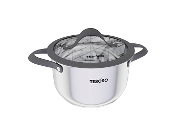 Кастрюля 2.3л Tesoro Tivoli Кастрюля 2.3л Tesoro Tivoli