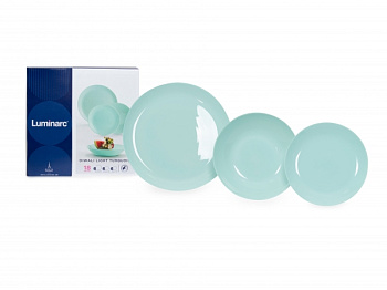 Набор столовый 18пр. ДИВАЛИ ЛАЙТ ТЮРКУАЗ