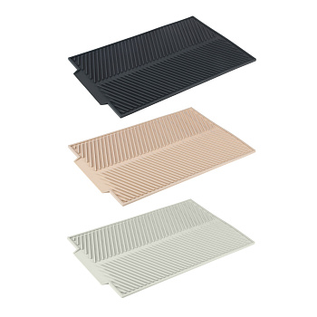 Коврик для сушки посуды   39х25см 215г 3цвета