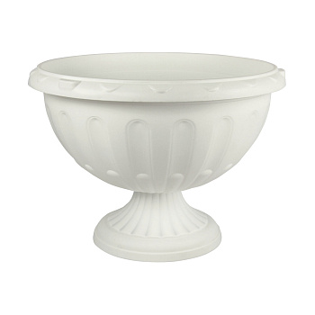 Вазон "Джулия" 8л белый 330х330х235мм